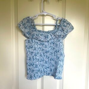 abercrombie kids ruched shirt size 7/8